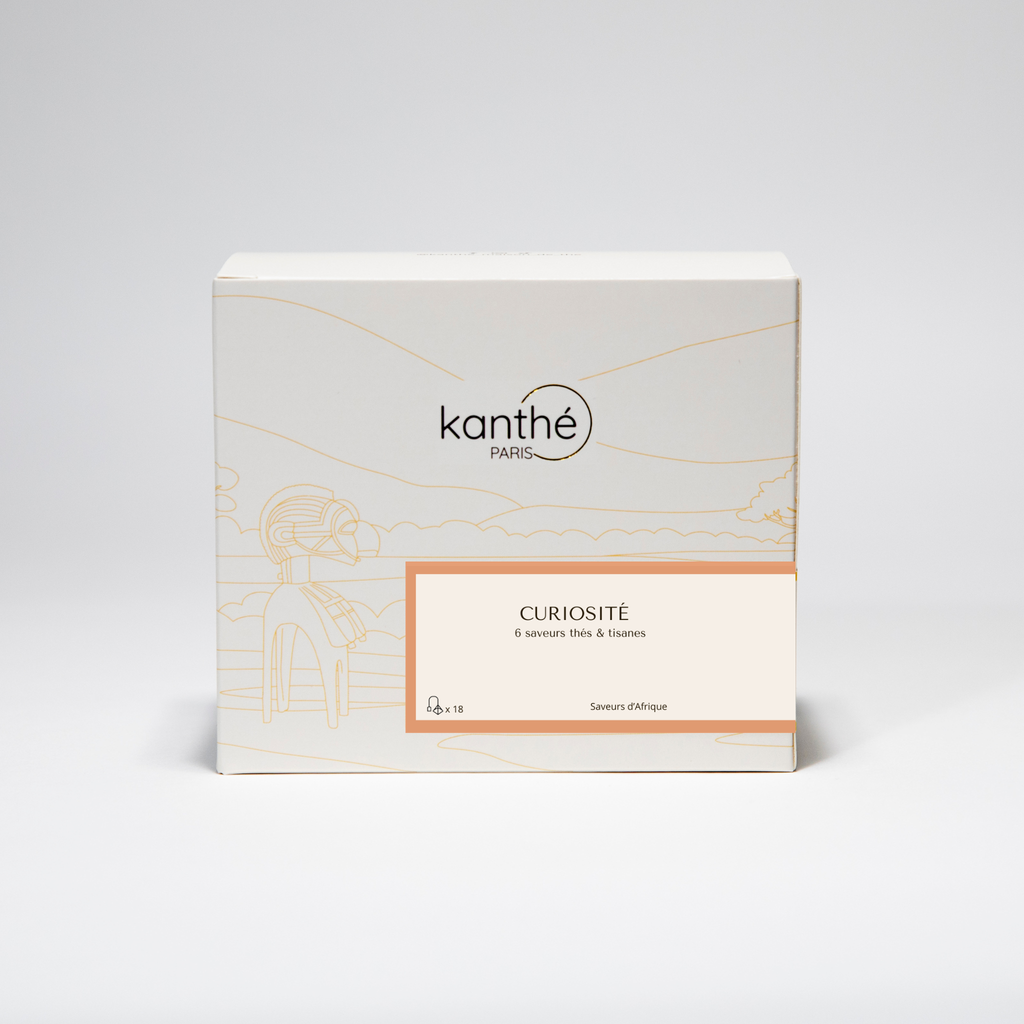 Boîte Curiosité – 18 sachets (6 références) - KANTHE 
