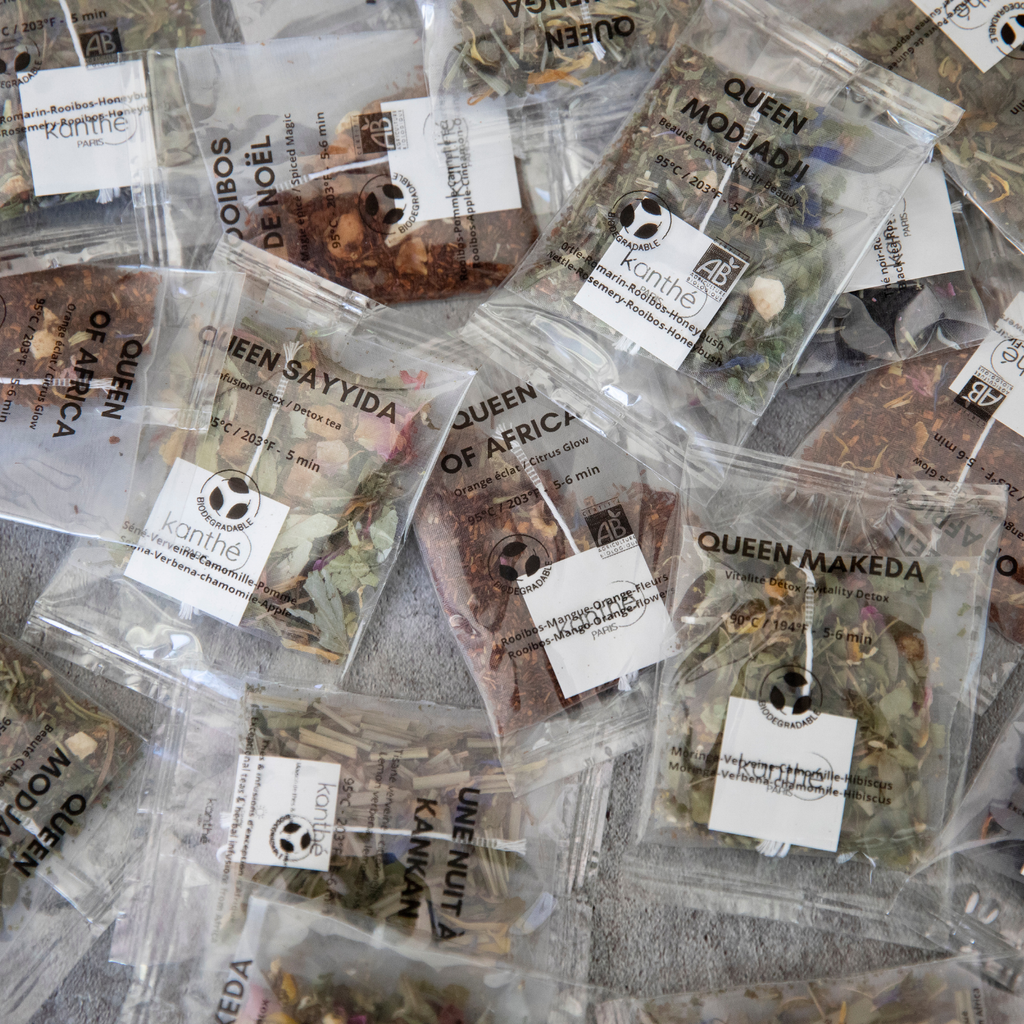 Boîte Curiosité – 18 sachets (6 références) - KANTHE 